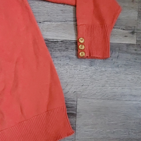 Susan Graver Sweater with Button Accent - Picture 3 of 5